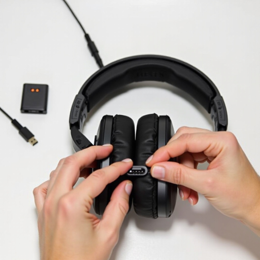 steelseries ワイヤレスヘッドセットドングル交換