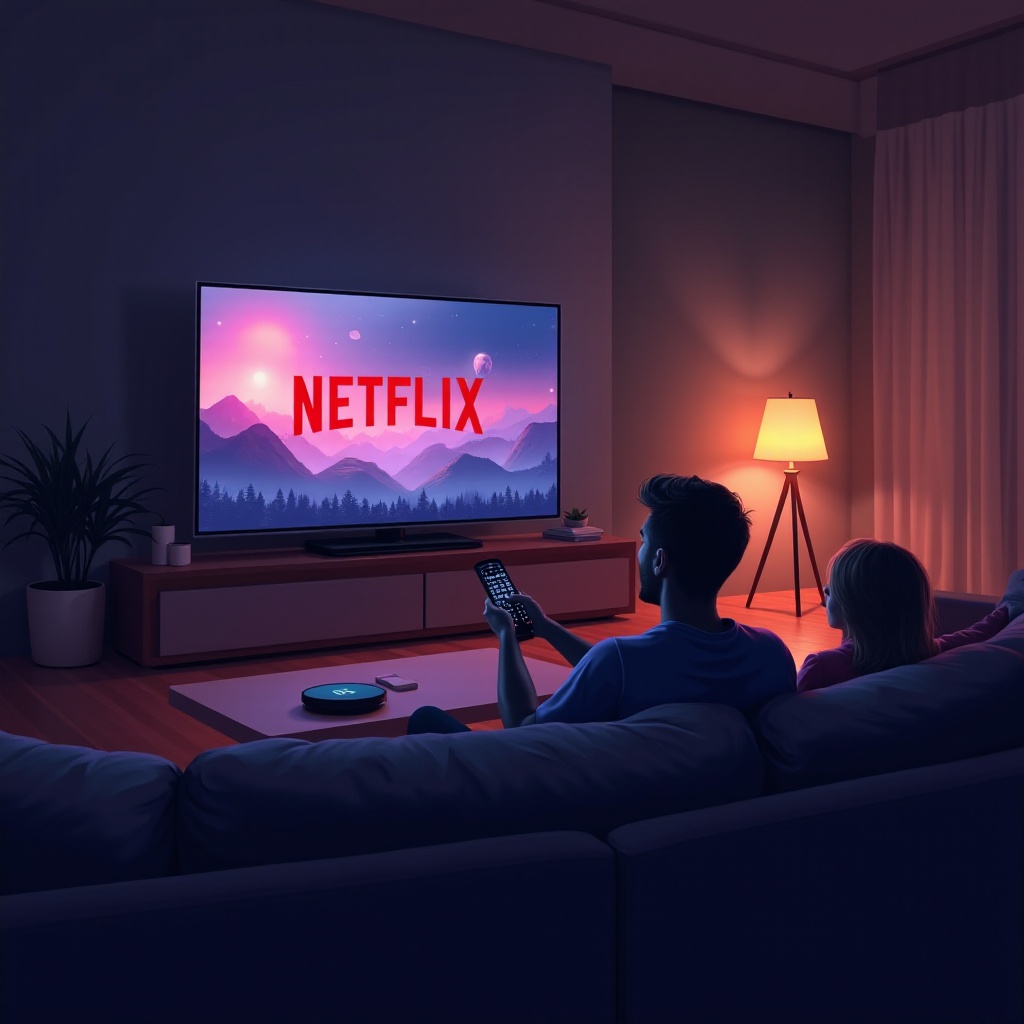 cara mempercepat Netflix di TV