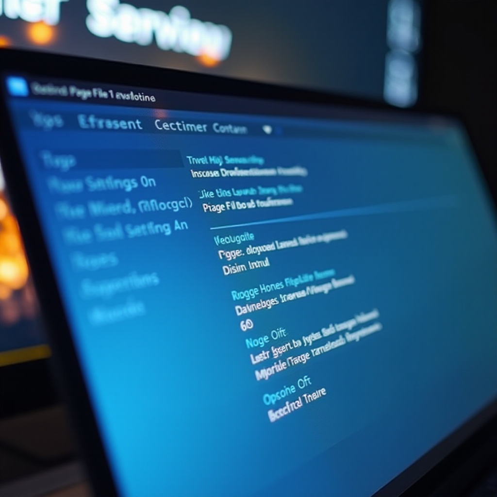 การตั้งค่าไฟล์เพจ วินโดวส์ 10