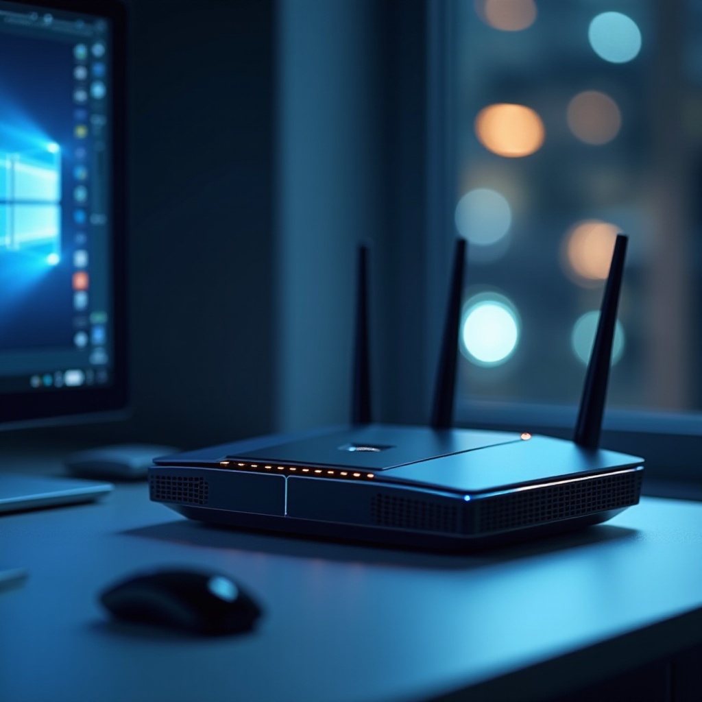 router dengan klien VPN