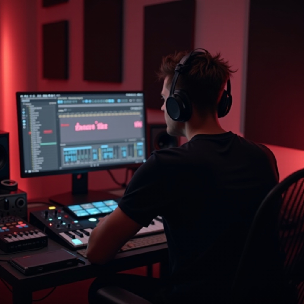 Ableton이 내 이어버드를 통해 재생되는 방법