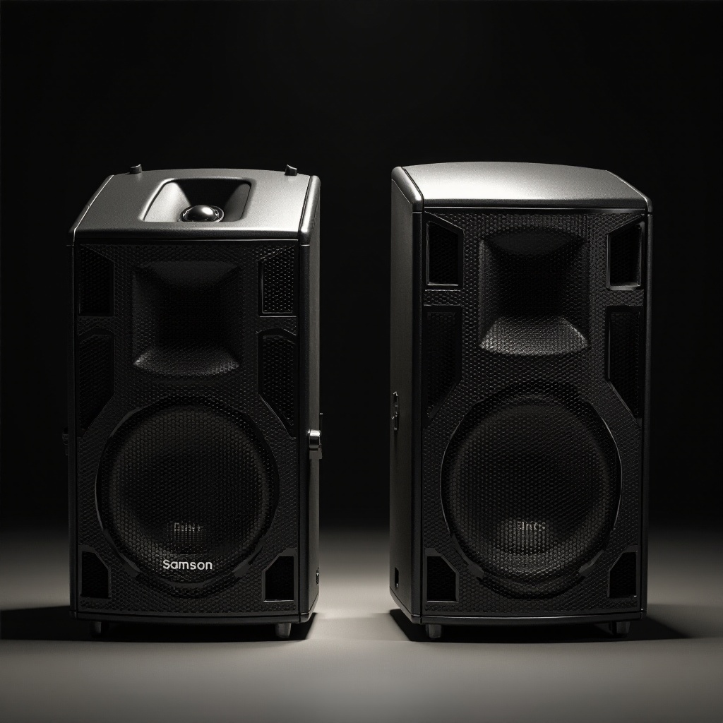 どちらが低音が強いですか、サンプソンスピーカーまたはアルト