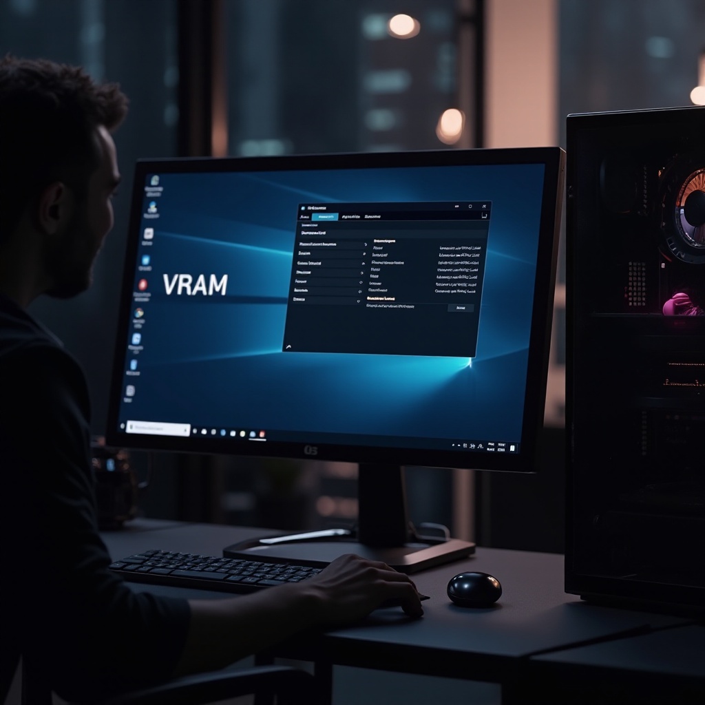 Windows 10でVRAMを変更する方法