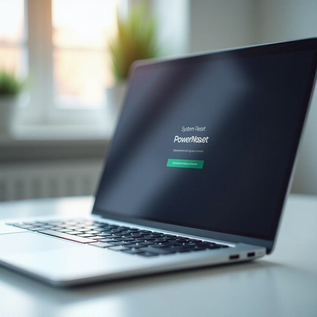 Chromebookを初期化する方法