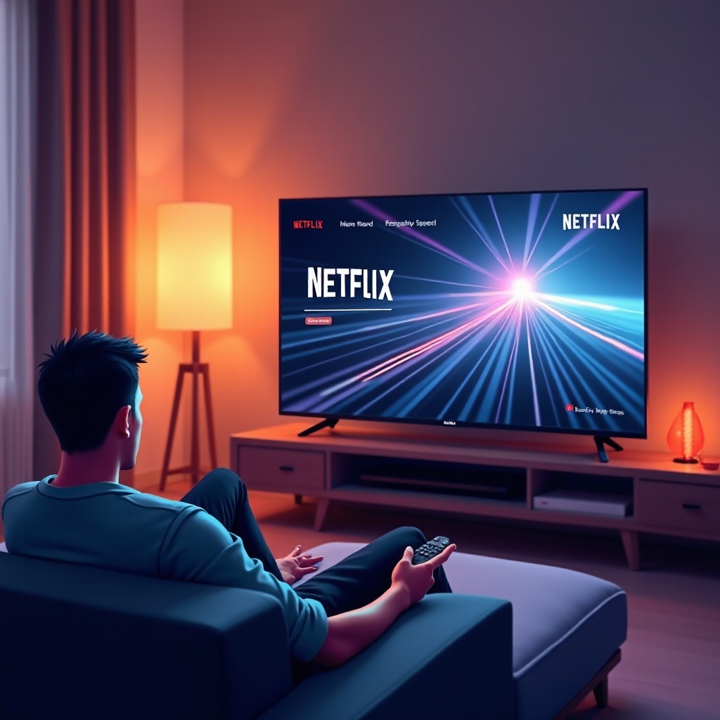 TV에서 Netflix를 빠르게 하는 방법