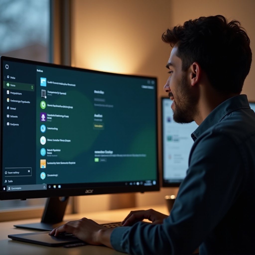 Desktop Acer saya sering memutuskan speaker, saya harus terus-menerus me-rebootnya