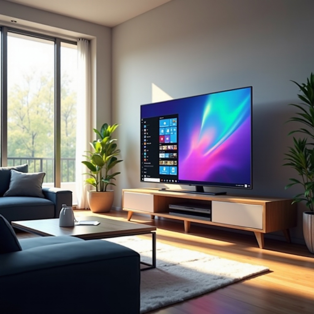 TV를 컴퓨터 모니터로 사용하는 방법