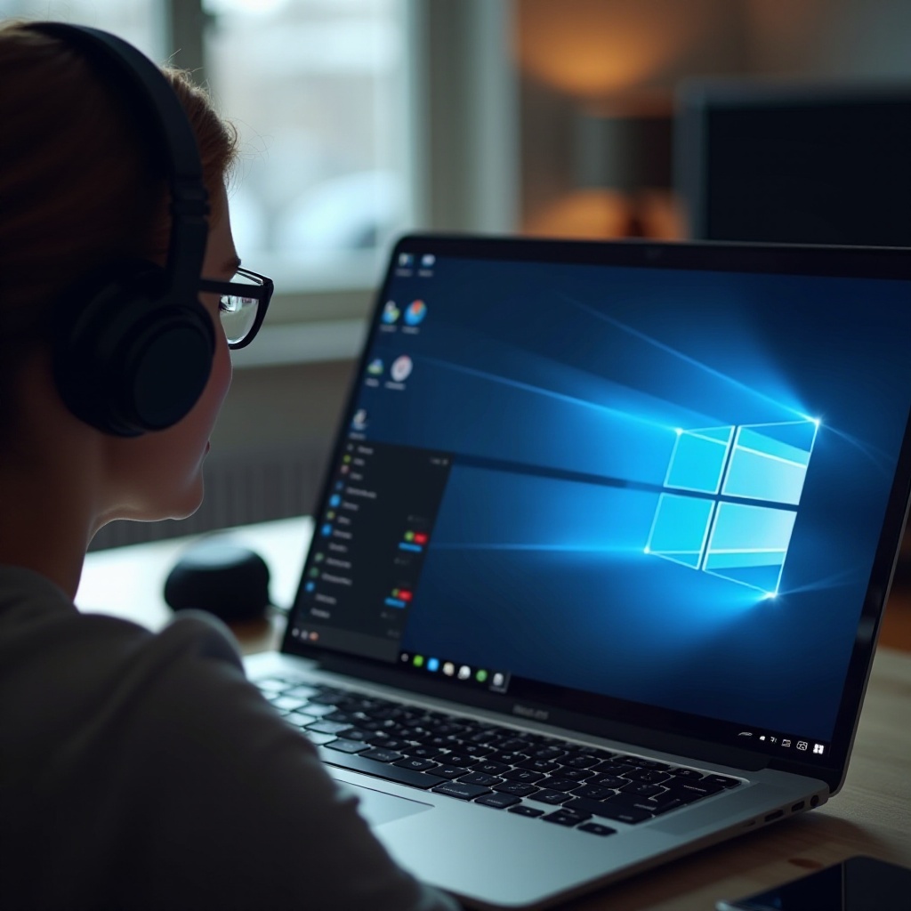 오디오가 끊겼다 연결되었다 하는 현상, Windows 11