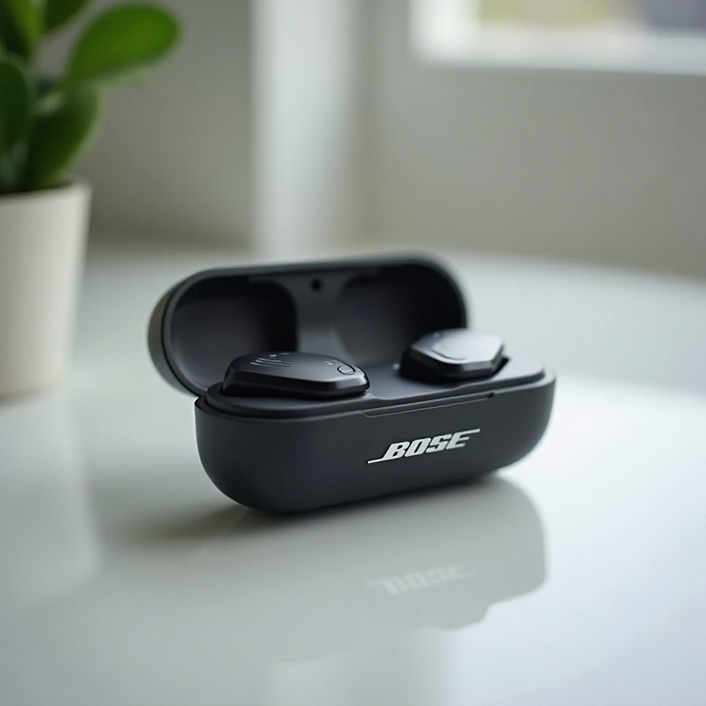 교체용 Bose QuietComfort Ultra 이어버드 충전 케이스