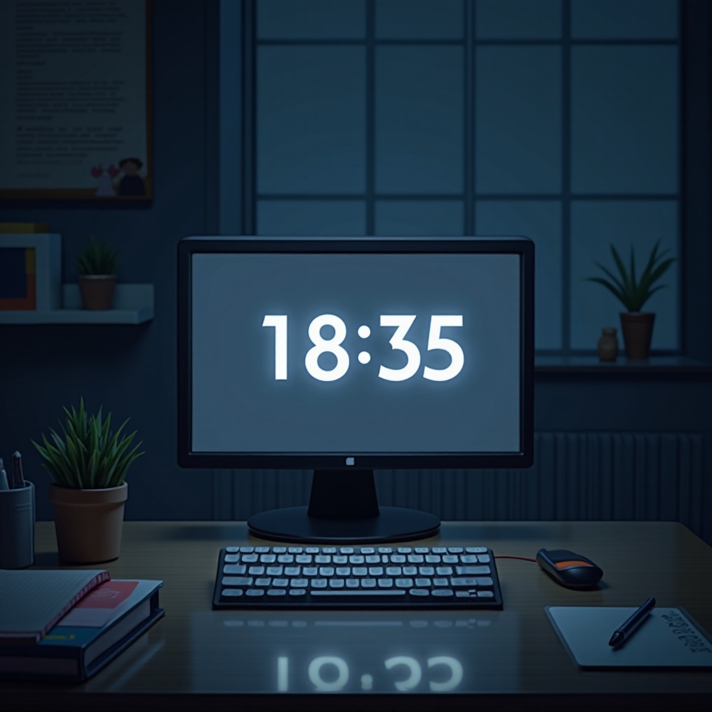 waktu komputer tidak tepat