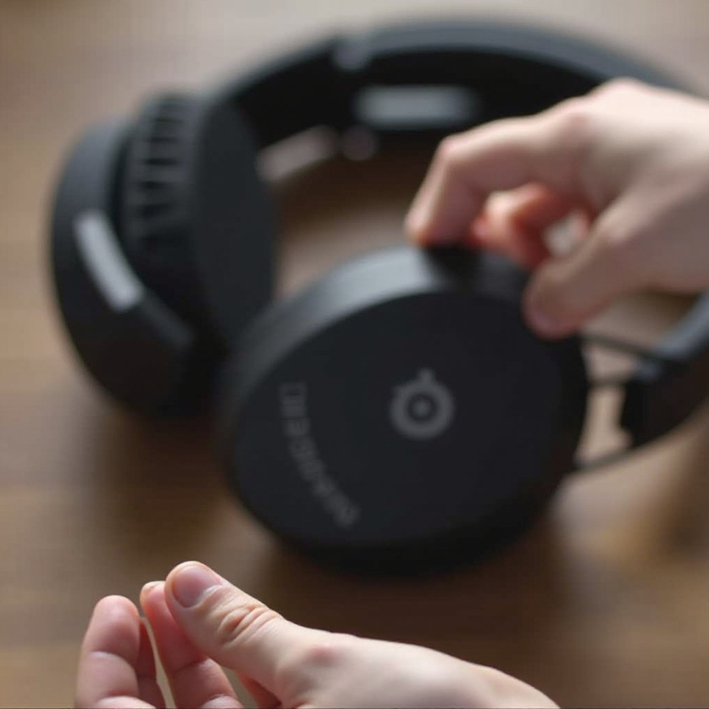 steelseries 무선 헤드셋 동글 교체