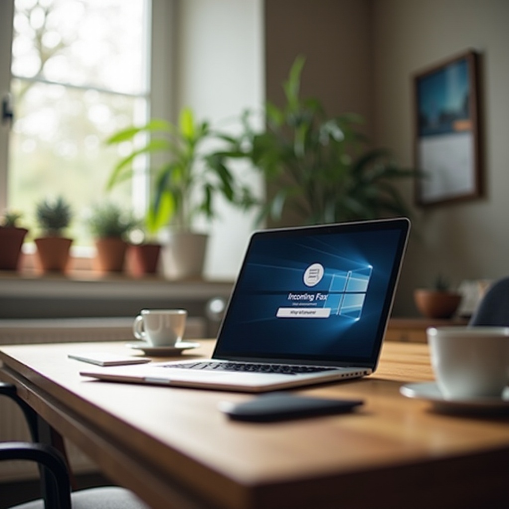 컴퓨터로 팩스를 어떻게 받나요?